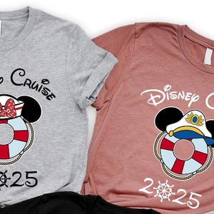 Disney Cruise Tee, Disney Cruise 2025 Shirt, Family Cruise T-Shirt,Cruise Shirt for Families, Disney Trip T-Shirt,Disney Vacation Shirt,