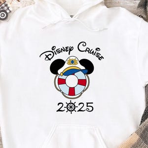 Maglione da crociera per famiglie, felpa con cappuccio da crociera, regalo crociera Disney, felpa con cappuccio per le vacanze Disney, felpa con cappuccio Disney Cruise 2025, felpa con cappuccio Disney Cruise