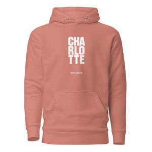 Charlotte Font Hoodie White Limited Colors