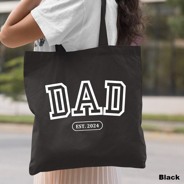 Dad Tote Bag, Dad Gift, Father's Day Gift, Gifts for Dad, Gift for New Dad, New Dad Gift, First Father's Day