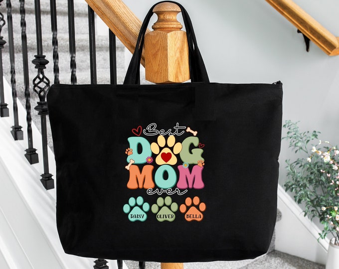 Custom Dog Mom Sneakers - Gift Idea For Dog Lover - Live Love Rescue