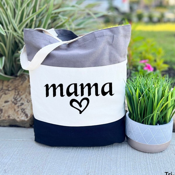 Mothers Day Bag, Mama Tote Bag, Mothers Day Gift, Birthday Gift For Mom, Shoulder Bag, Christmas Gift For Mom, Casual Bag, Best Mom Gift