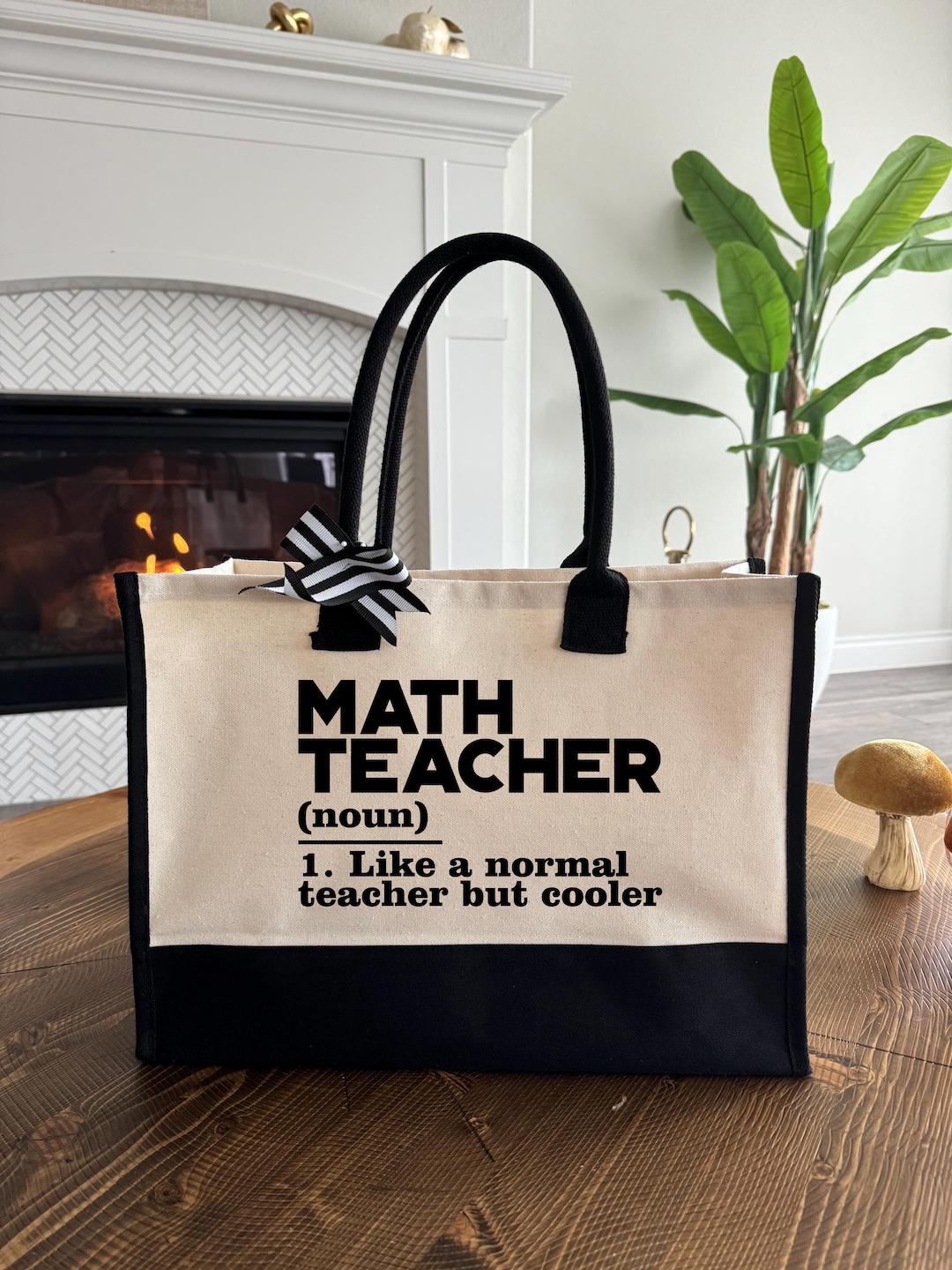 Math Teacher Gifts, Algebra Teacher Gift, Tote Bag for Teacher, Funny ...