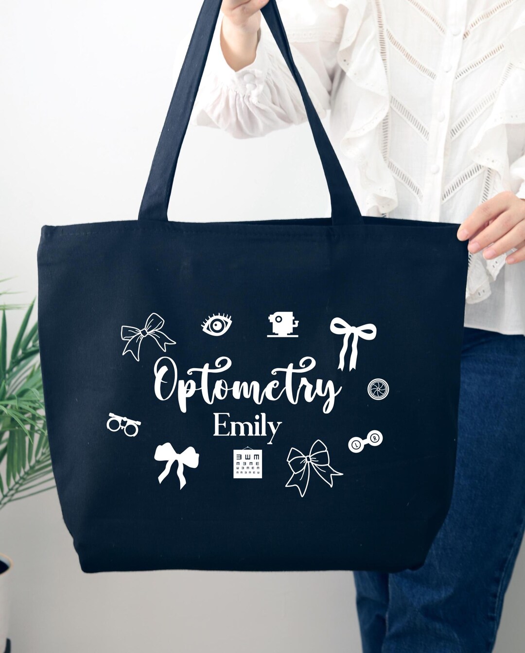 Custom Optometry Gift Bag, Optician Ophthalmologist Bag, Ophthalmology ...