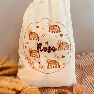 Sac enfant personnalisé, sac de change, sac école, sac à jouets, sac souvenirs, sac ficelle