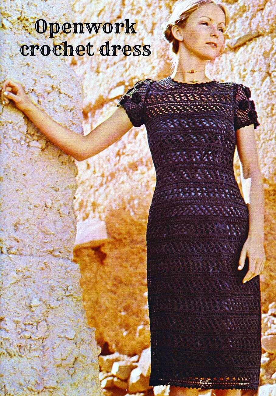 Crochet Top Dress - Etsy