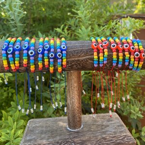 Mal de Ojo, Evil Eye Bracelet, Evil Eye Protection, Friendship Bracelet, Love is Love, Evil Eye Jewlery, Charm Bracelet, Handmade Bracelet