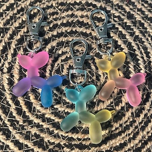 Dog Balloon Charm , Badge Reel Charm, Cute Charms, Purse Charm, Charm,Lanyard , Badge Reel, Nurse Accessories, Zipper Charm, Dog Charm