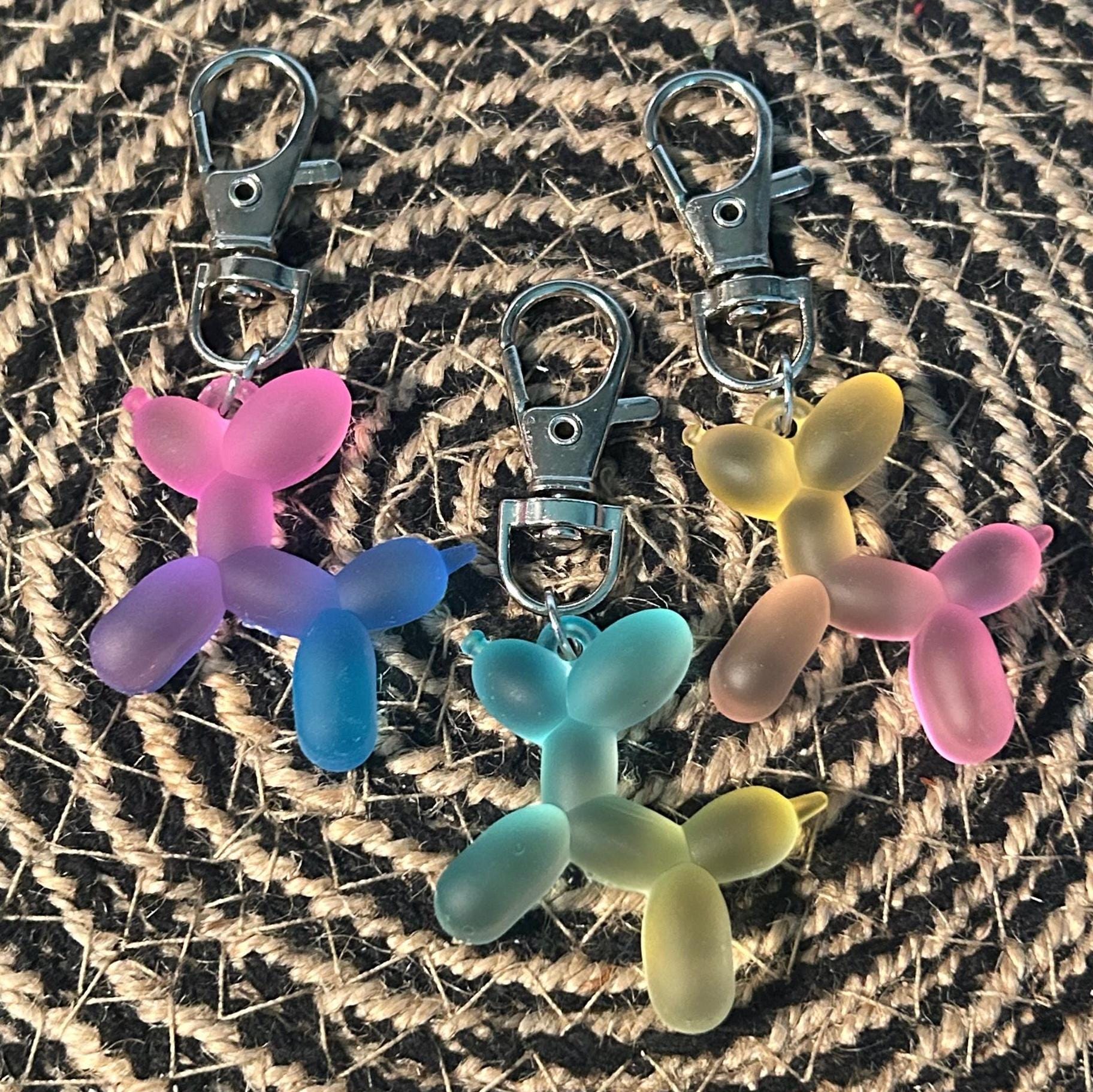 Dog Balloon Charm , Badge Reel Charm, Cute Charms, Purse Charm, Charm,Lanyard , Badge Reel, Nurse Accessories, Zipper Charm, Dog Charm