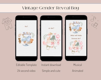 Its a Boy Digital Gender Announcement, Gender Reveal Video Boy, Unique Gender Reveal Ideas, Pregnancy Announcement
