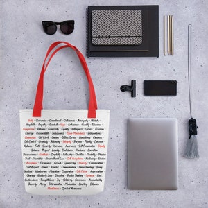 Spiritual Principle Tote bag; Step Work Tote bag