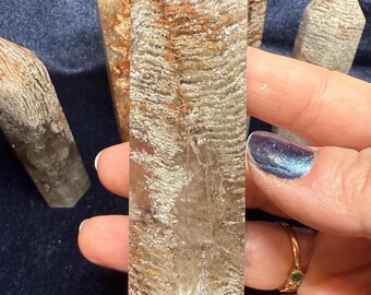 Garden Quartz Tower | Thousand Layer Lodolite Point | You Choose | Natural Crystal