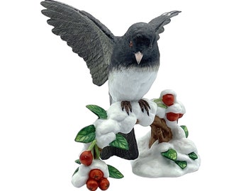 Lenox Garden Bird Collection Dark-Eyed Junco - With Box