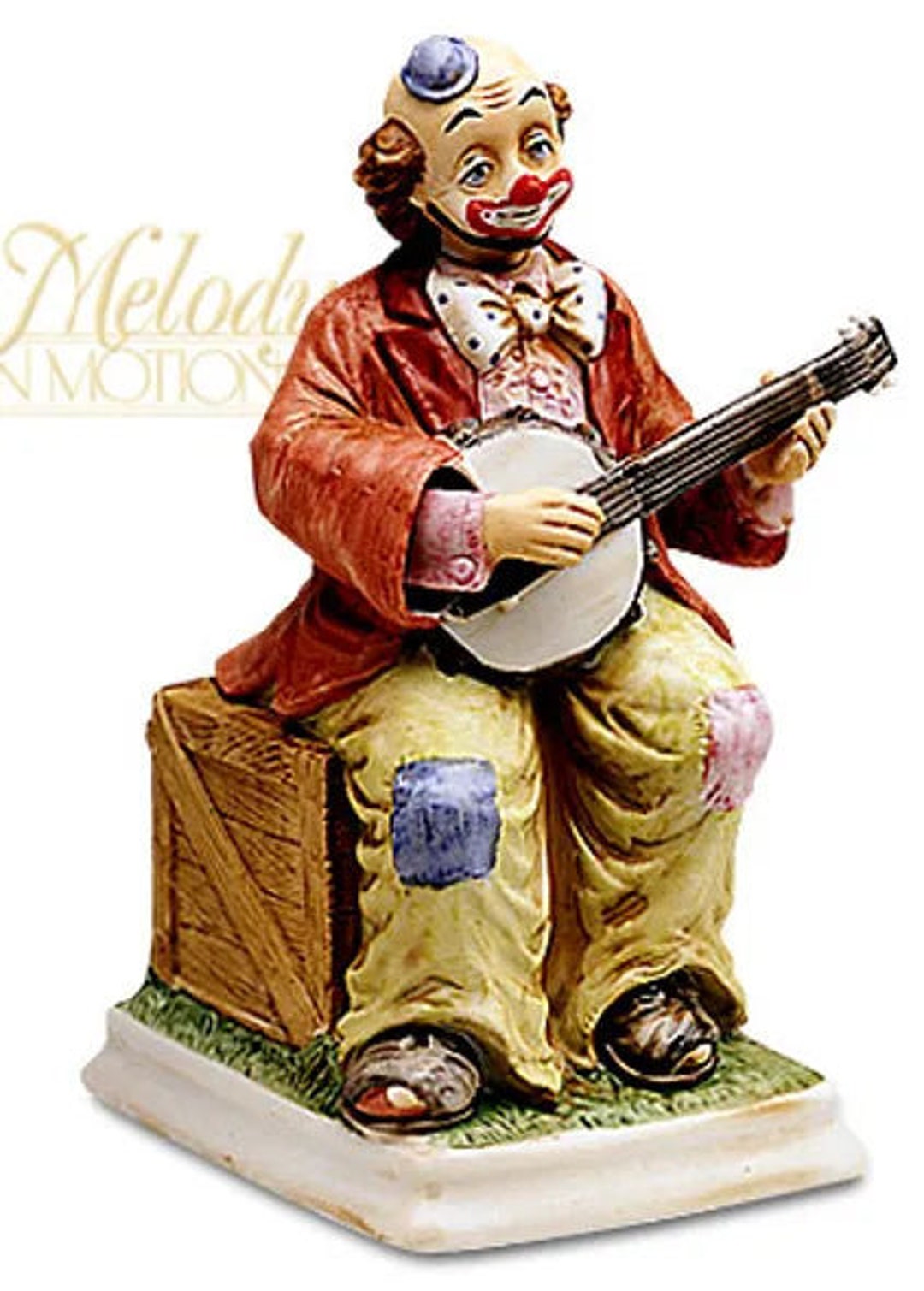 Melody in Motion Spotlight Clowns Banjo 1988 With Box Etsy