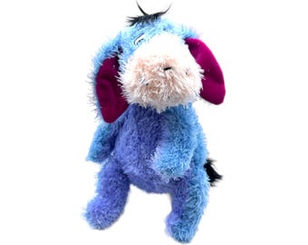 Disney Store - Feather Eeyore - Vintage - 10&quot;