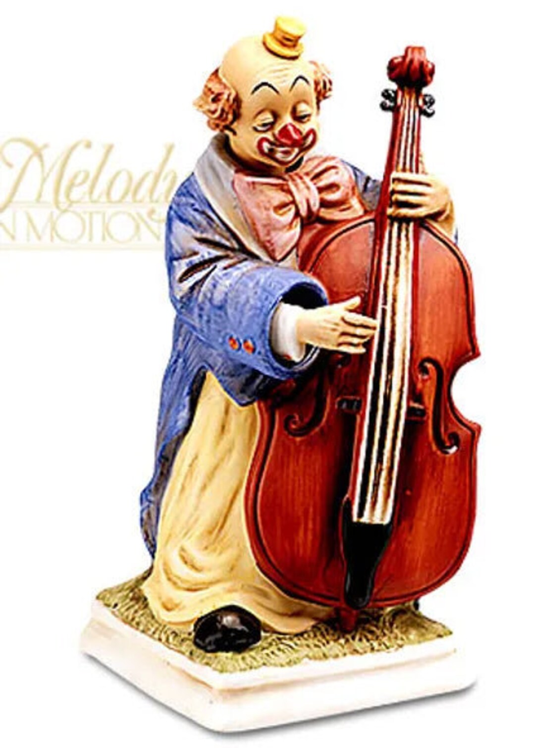 Melody in Motion Spotlight Clowns Upright Bass 1988 With Box Etsy
