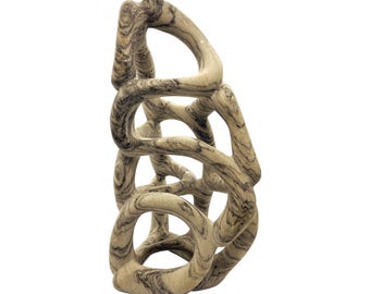 Utah Picasso Stone Carved Abstract Sculpture - 13&quot;