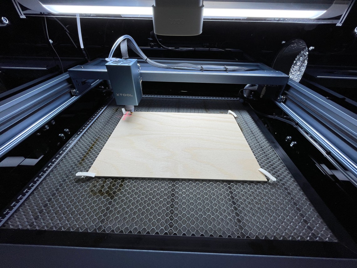 Plans for XTOOL D1 Laser Engraver Enclosure Acrylic Panels Etsy UK