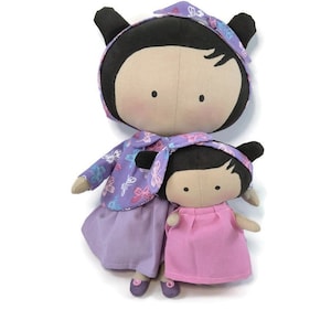 A Rare Tilda Doll and her child.