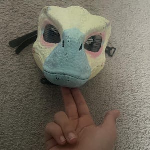 TWO dino masks