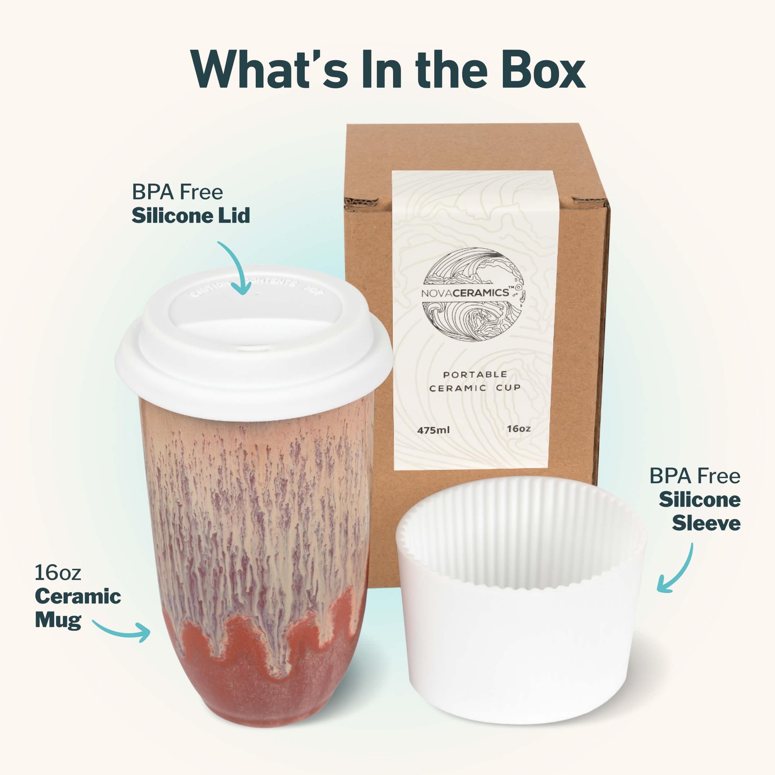 180ml coffee cups White 6 oz