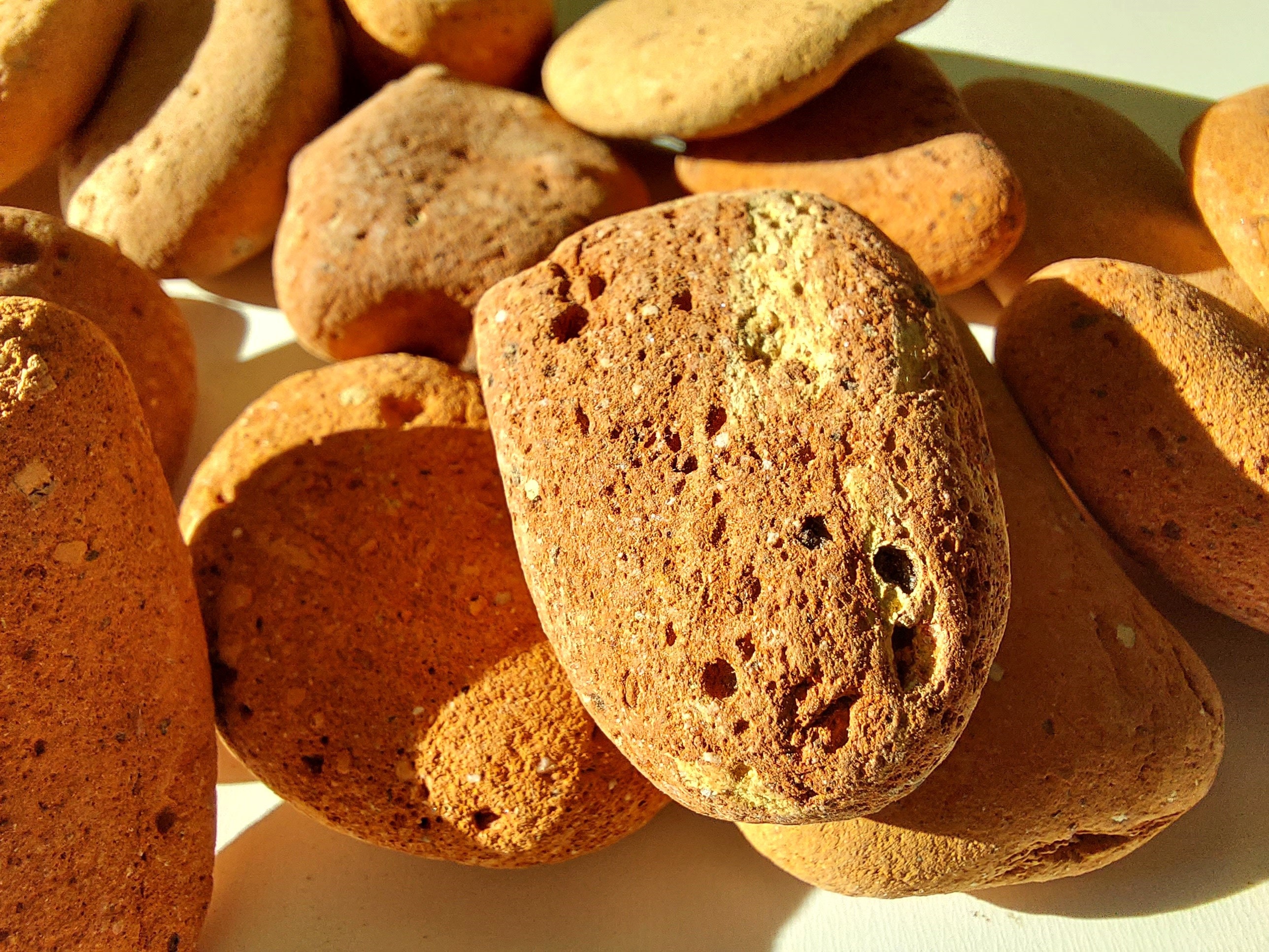 15 Pcs Clay Pebbles Natural Red Clay Rocks Size 0.78in/2 Cm - Etsy