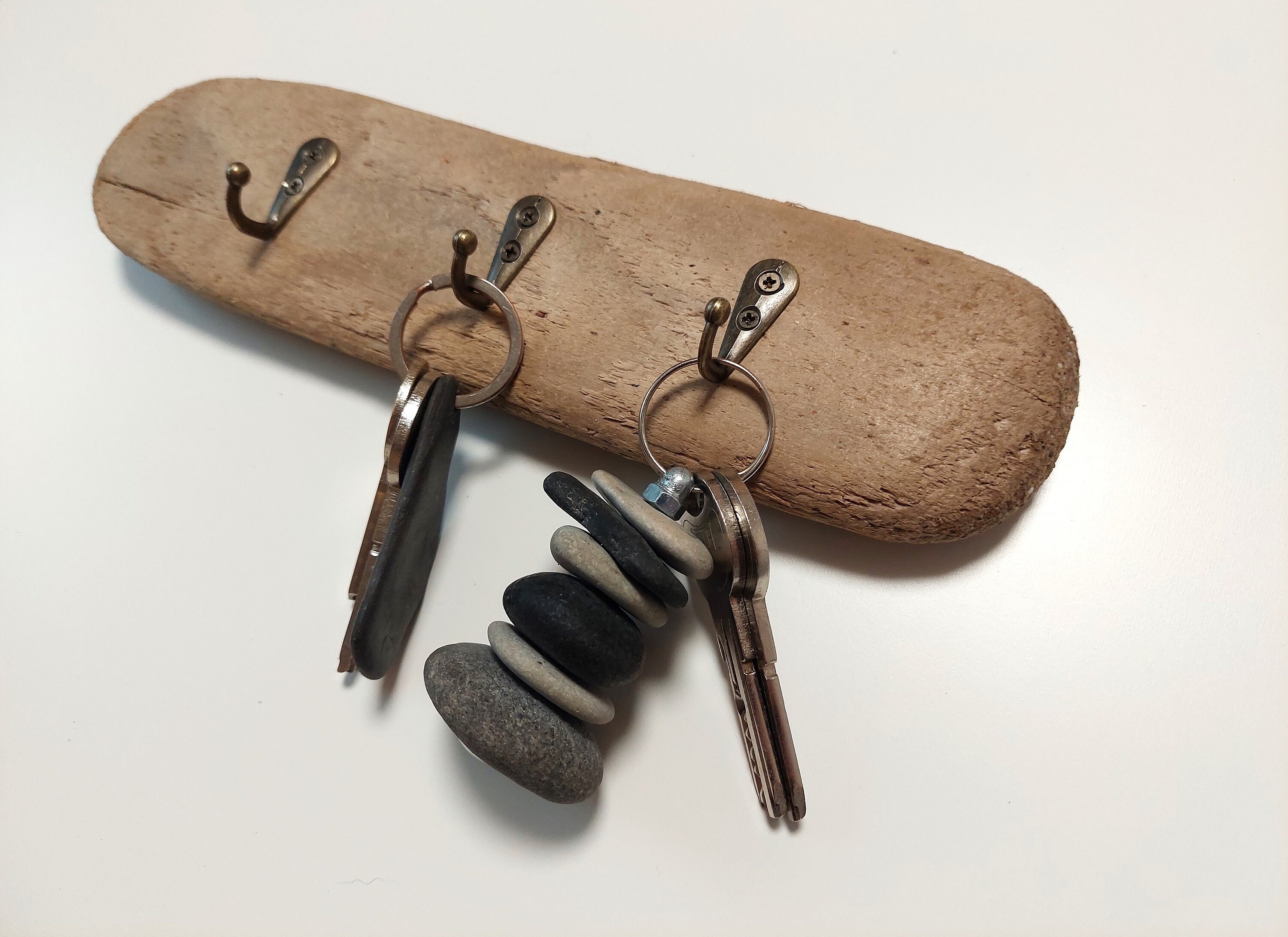 Driftwood Key Rack Rustic Key Hanger - Etsy