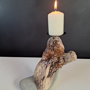 Driftwood Decor, Rustic Candle Holder, Advent Christmas Lights, Handmade Natural Table Decor, Kerzenhalter aus Holz, Adventskranz Advent