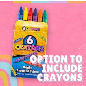 GIANT Party Animal Coloring Poster Banner | Table Cover with Custom Name | Birthday Theme Tablecloth 30" x 72" inches afbeelding 4