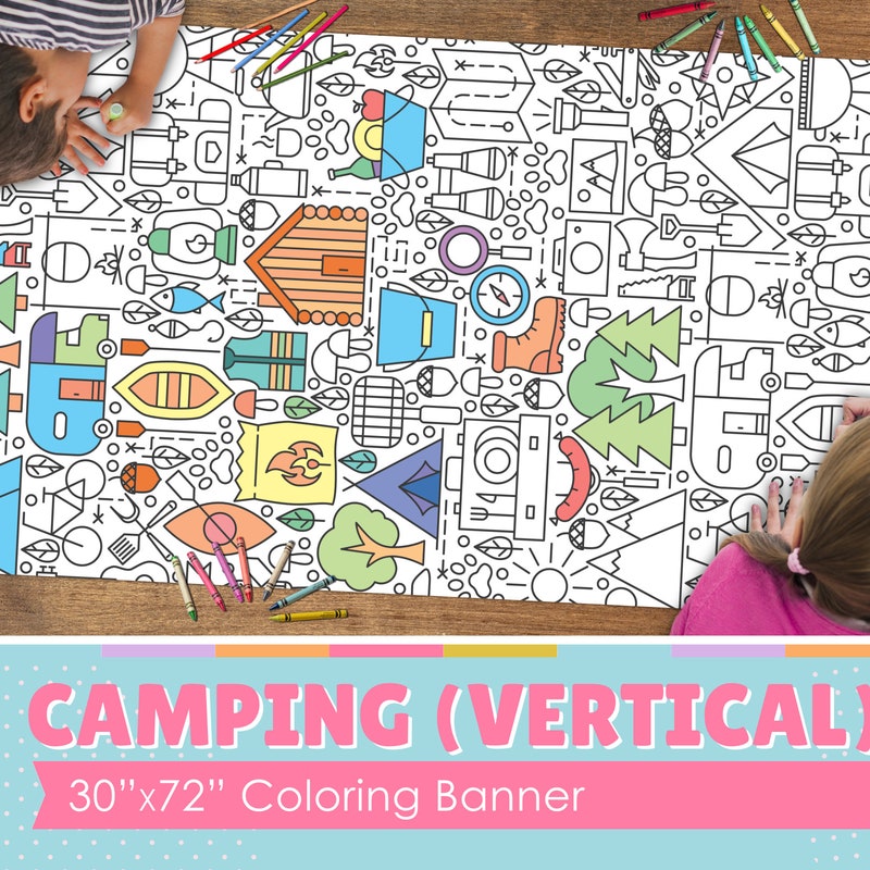 Summer Camp Banner - Etsy