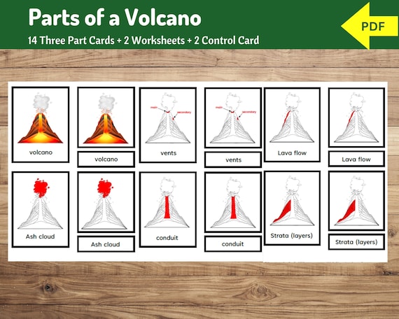 Vulcani Per Schede Didattiche Per Bambini 15 Disegni Di Vulcani Da