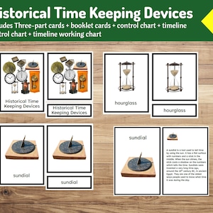 Educatieve bundel History of Time Devices: zonnewijzers, waterklokken en meer