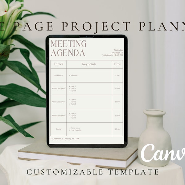 Meeting agenda | Agenda template | Business meeting, Conference agenda | Team meeting | Printable agenda | Meeting organization