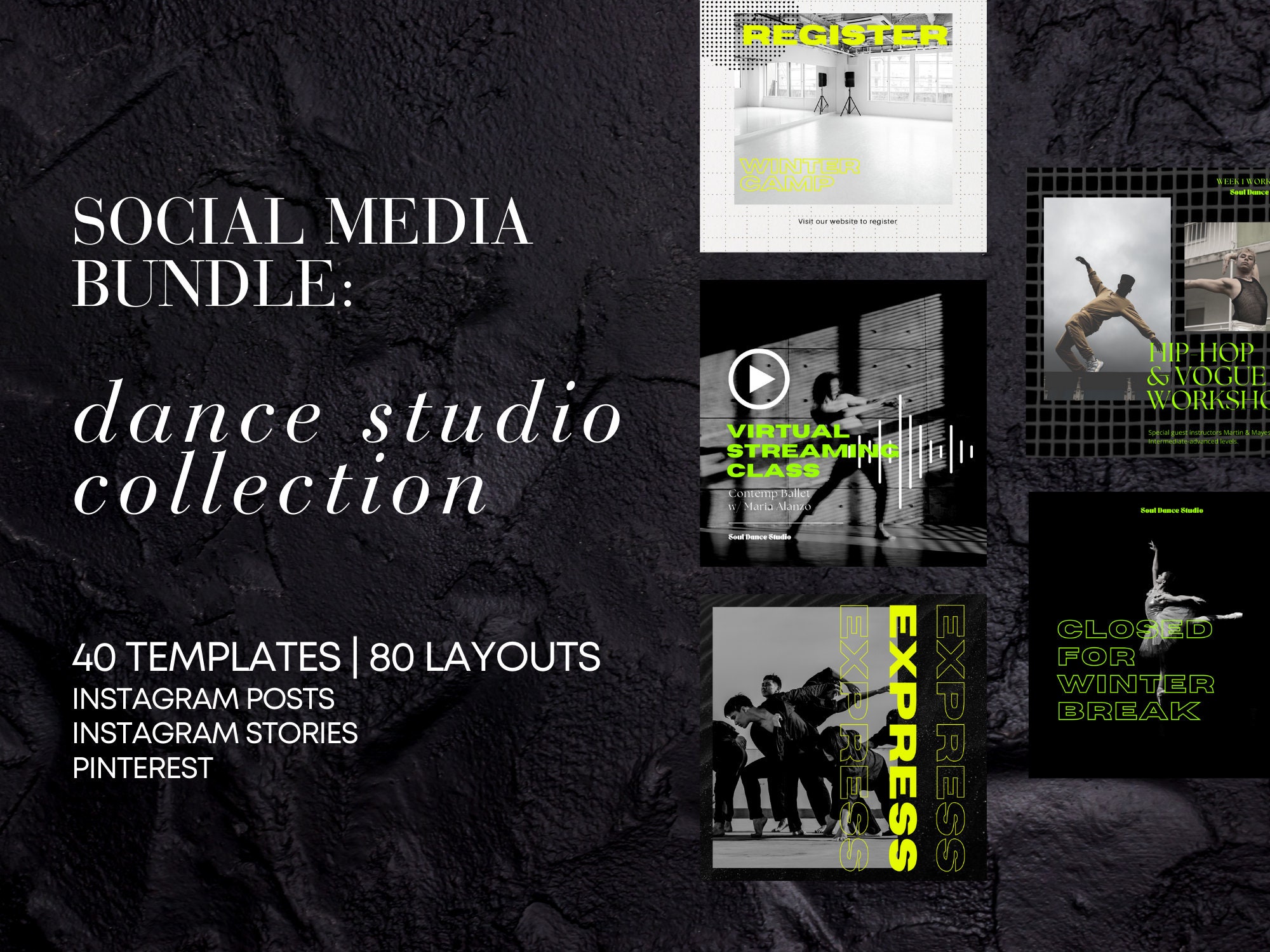 Instagram Template | Social Media Templates | Graphic Design | Creative ...