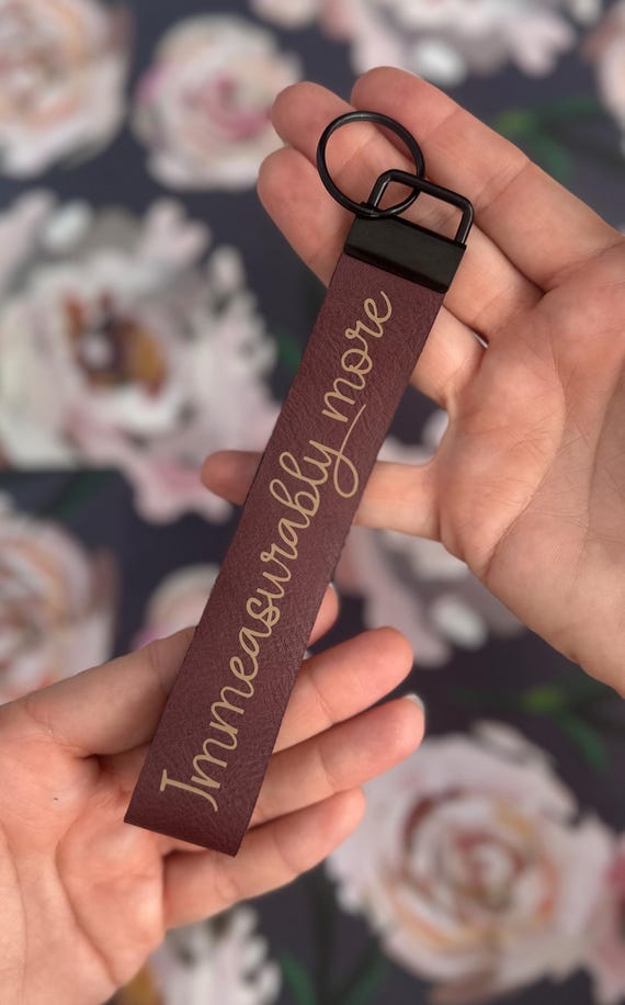 Immeasurably More Keychain Wristlet