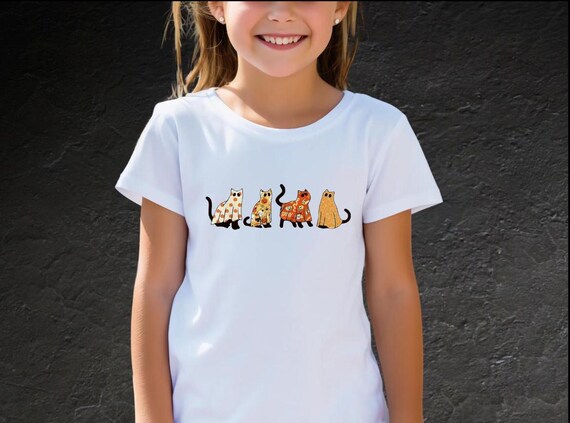 Kids Halloween Cats