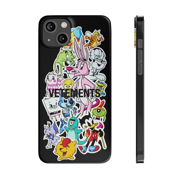 VETEMENTS monsters telefoonhoesje