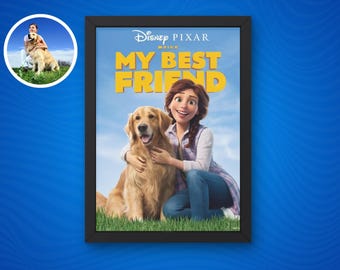 Custom Cartoon Pet & Owner Portrait | Personalized Pet Art | Fun Pet and Owner Illustration | Unique Wall Art for Pet Lovers | Personalized