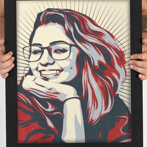 Aangepast portret | Vectorstijlportret | Uniek aangepast portret | Aangepast portret van foto | Cartoonportret | Aangepaste kunst