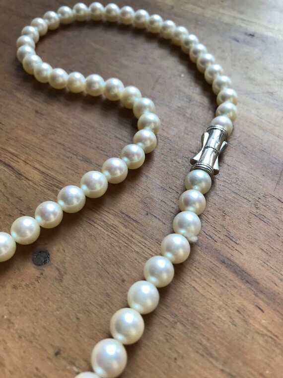 Cultured Pearl Necklace - image 3