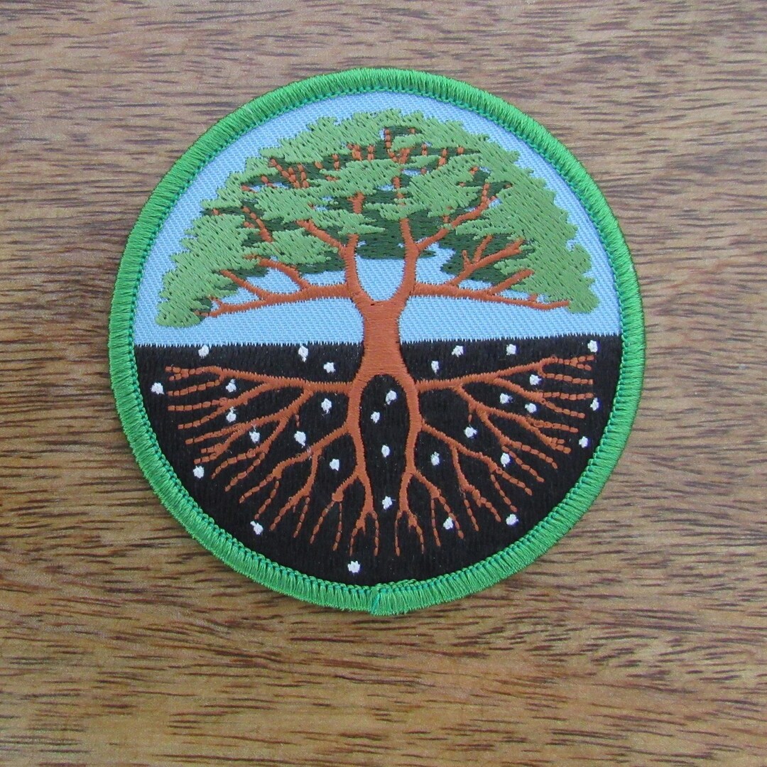 Tree Punk Patch Tree of Life Embroidered Patch - Etsy