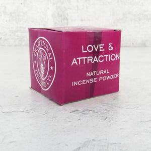 Love & Attraction Natural Incense Powder (20g)