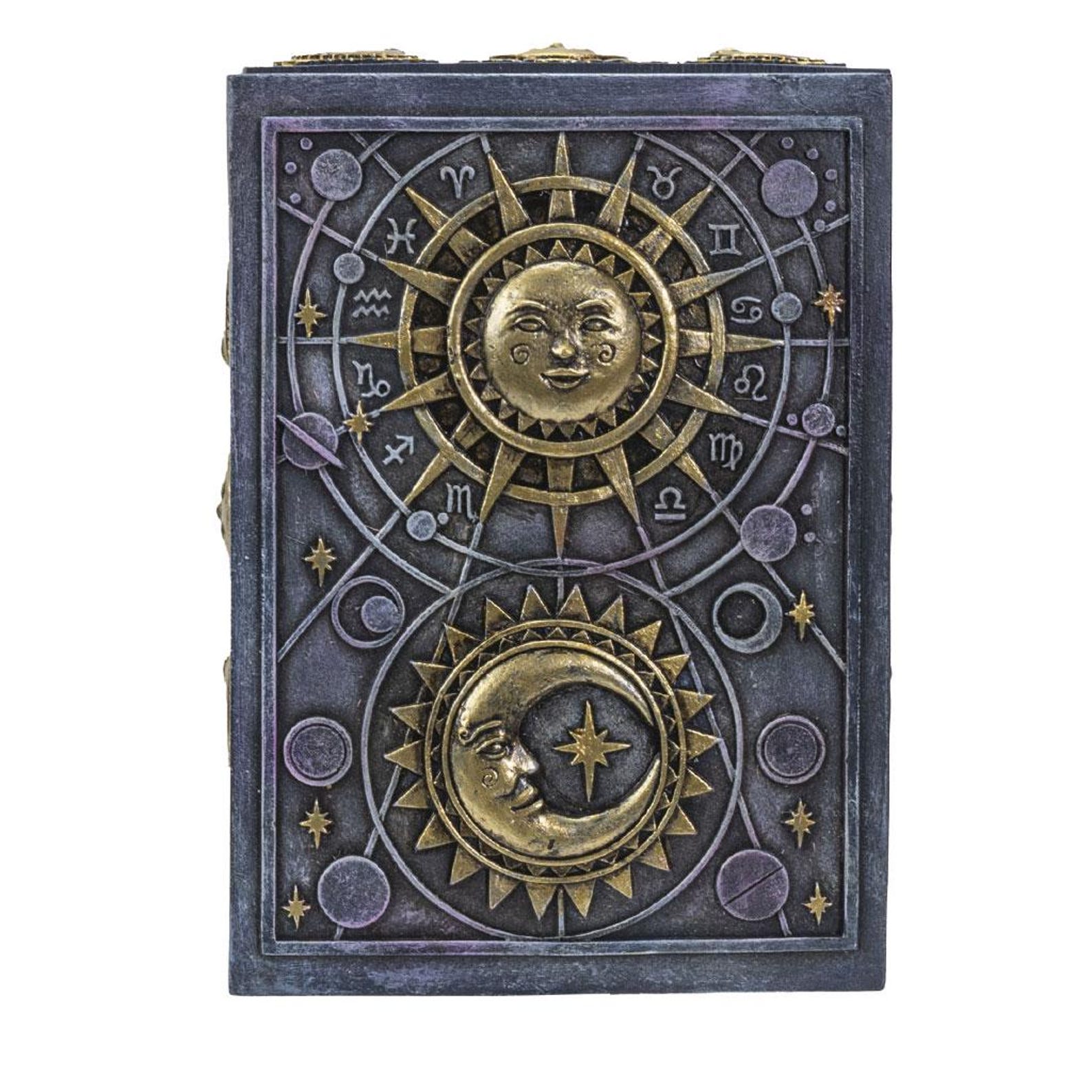 Sun and Moon Celestial Tarot Box - Etsy