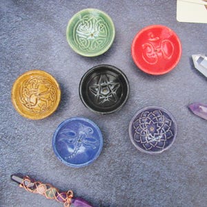 Ceramic Incense Burners (Set of 6)