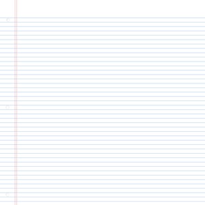 Lined Notebook Paper PNG, Digital Download, School Paper PNG, Silhouette, Lined Paper PNG, Notebook Paper Png, Line Paper Png, Png Cut File