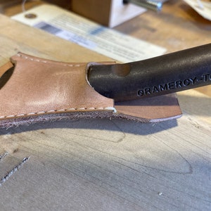 Leather Cover for Gramercy Tools Holdfasts image 1
