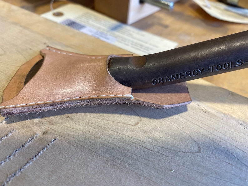Leather Cover for Gramercy Tools Holdfasts image 1
