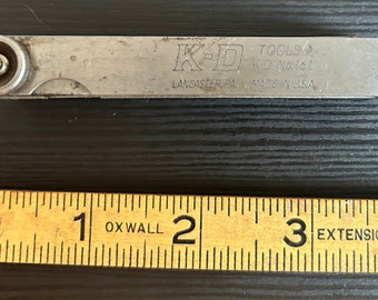 Used K-D Tools 161 Deluxe Feeler Gauge, .0015 to .035 inches