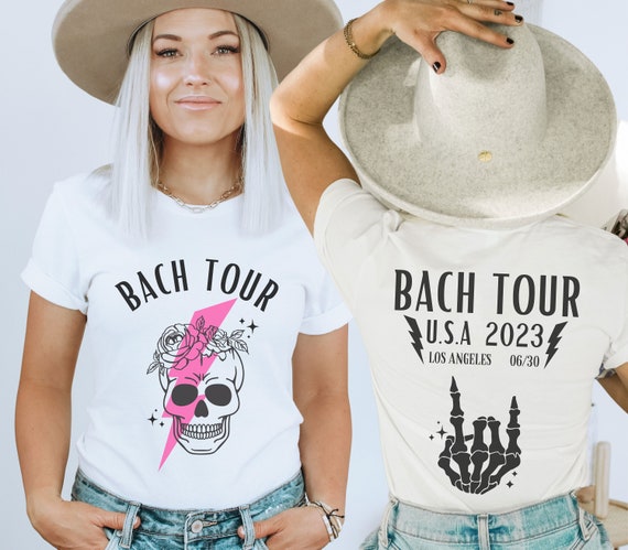 Rock N Roll Bach Party Camisas personalizadas Bachelorette