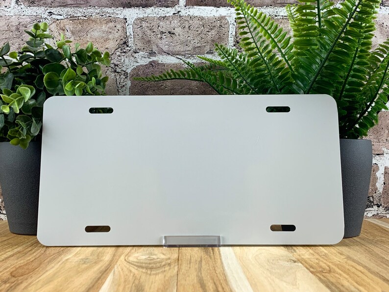 Custom License Plate Add Your Logo Car Tag Vanity Aluminum License